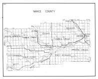 Nance County, Nebraska State Atlas 1940c